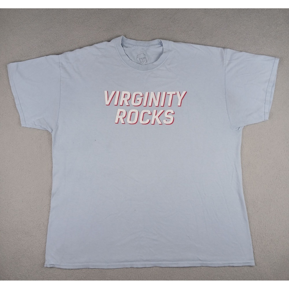 Danny Duncan Virginity Rocks T-Shirt Mens XL Blue Graphic Short Sleeve Tee